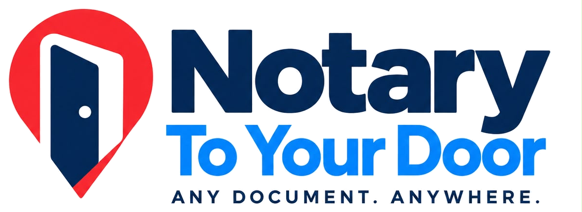 Notary To Your Door — any document, anywhere